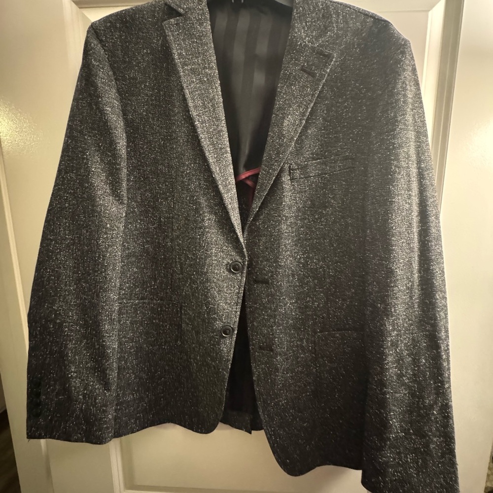 Ben Sherman Charcoal Textured Blazer